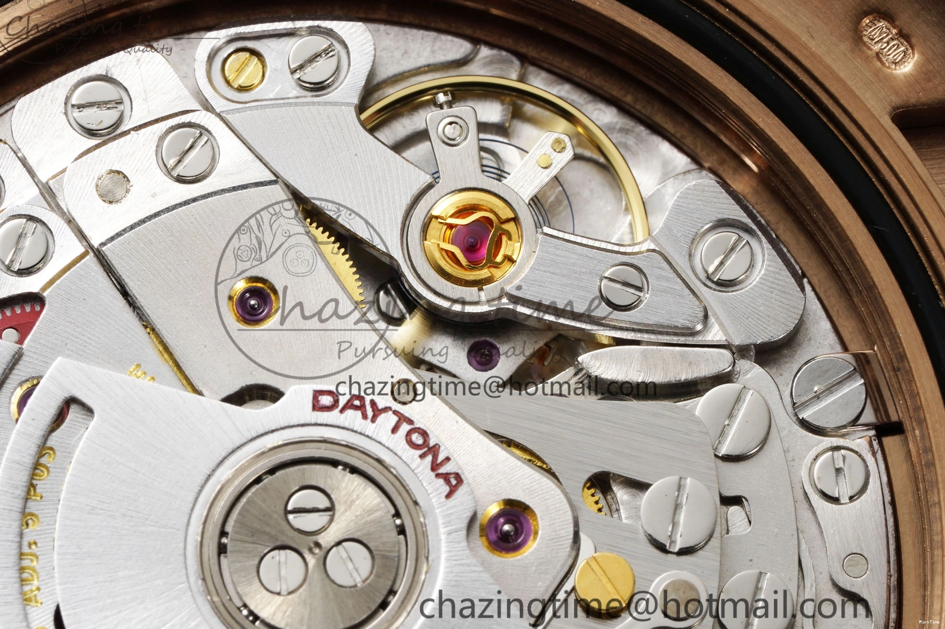 MiroTime 0115 Tailored Daytona 116515 BTF 1:1 Best Edition White Dial on Oysterflex Rubber Strap SA4130 V 2262